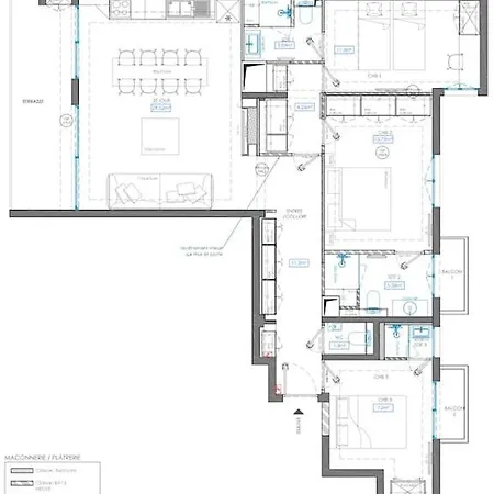 98m2 - Carlton Croisette 3br 아파트